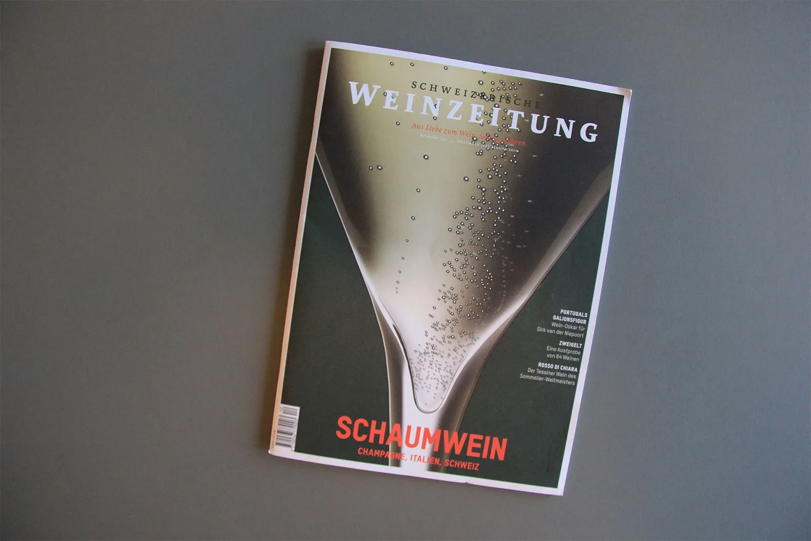 Top 10 of Schweizer Schaumwein in der Schweizerischen Weinzeitung - Weingut Hansruedi Adank