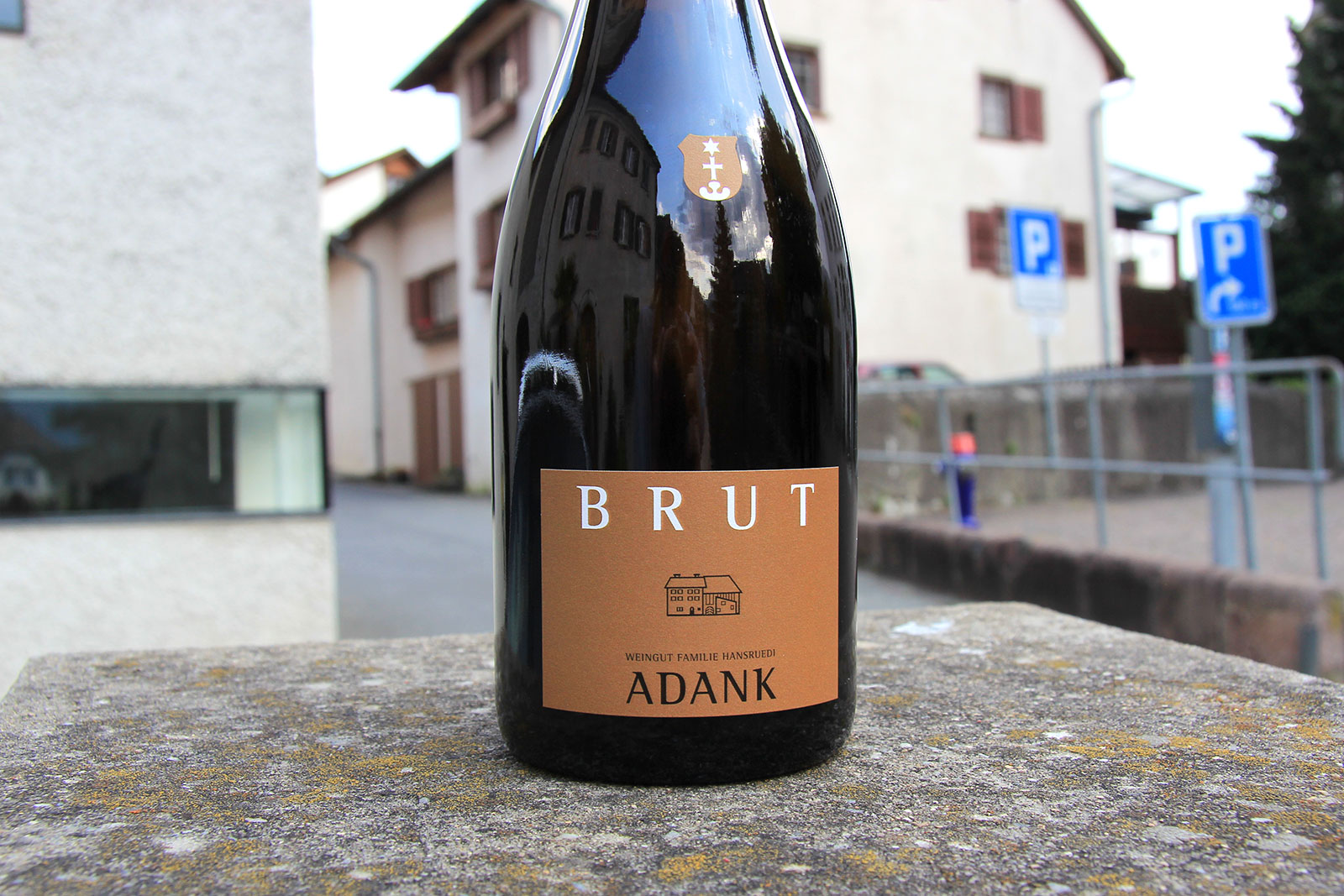 Brut - Schaumwein Blanc de Noir vom Weingut Hansruedi Adank